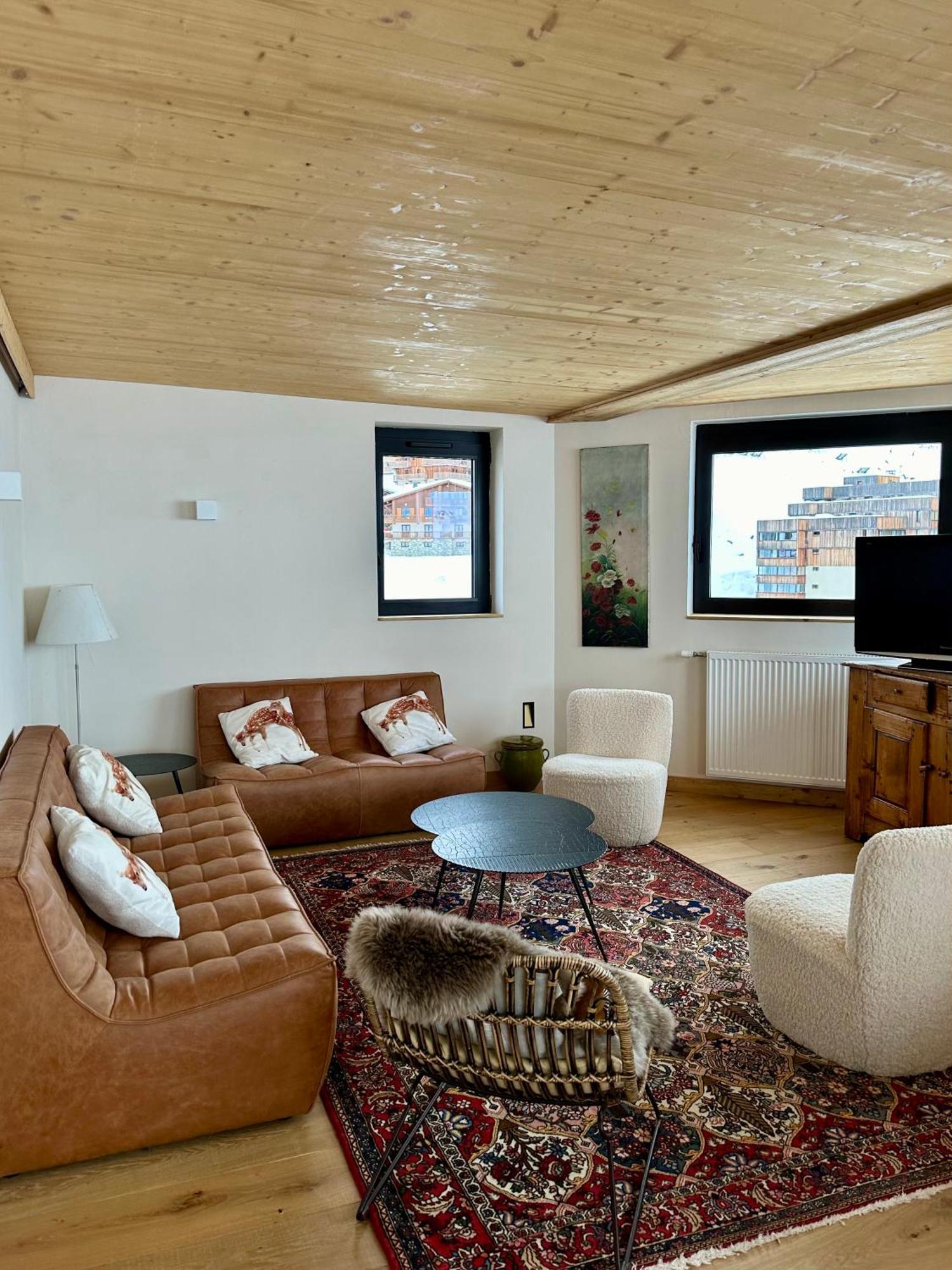 Penthouse Au Coeur De Val Thorens Buitenkant foto